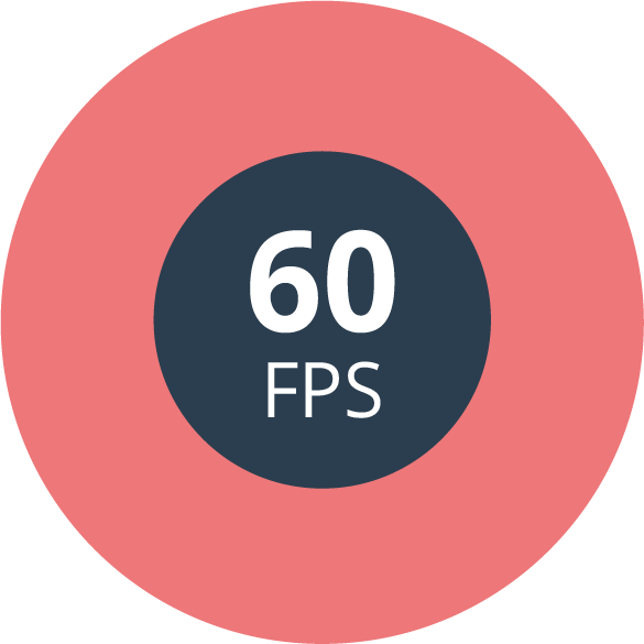 60fps