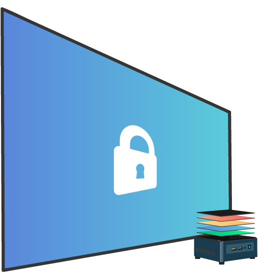AirServer Connect 4K UHD security illustration